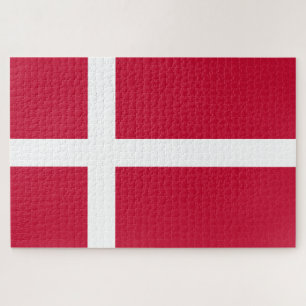 Denmark Flag Puzzle