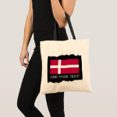 Denmark Flag Tragetasche (Vorderseite (Produkt))