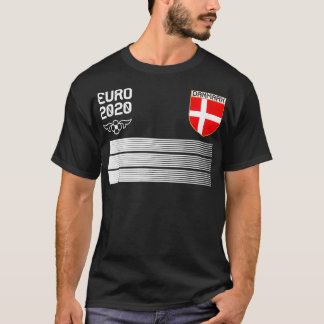 Denmark Football Jersey 2020 Danmark Soccer T-Shirt