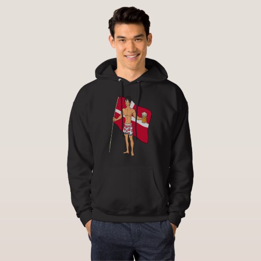 Denmark Hot Boy Hoodie (Vorne ganz)