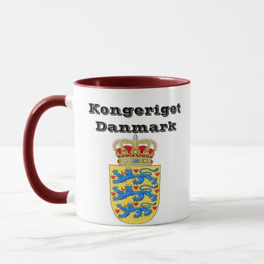 Denmark* königliche Tasse/Kongeriget Danmark Tasse (Links)
