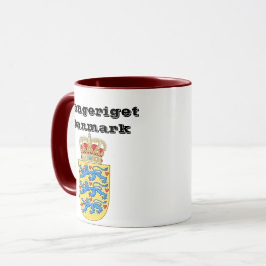Denmark* königliche Tasse/Kongeriget Danmark Tasse (Vorderseite Links)