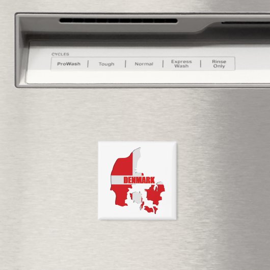 Denmark map magnet (In Situ (Geschirrspüler))