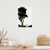 Denmark Travel Poster Danish Art Print (Küche)