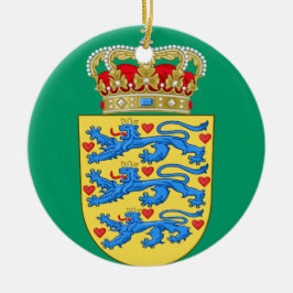 DENMARK*-, Weihnachtsverzierung/Danmark Juleuro Keramik Ornament