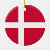 DENMARK*-, Weihnachtsverzierung/Danmark Juleuro Keramik Ornament (Hinten)