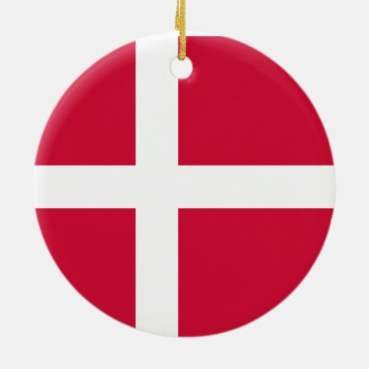 DENMARK*-, Weihnachtsverzierung/Danmark Juleuro Keramik Ornament (Hinten)