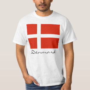 Denmark with Dannebrog T-Shirt