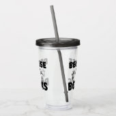 Denn alle Bücher Acryltrinkbecher (Links)