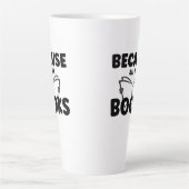 Denn alle Bücher Milchtasse (Vorderseite)