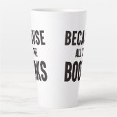 Denn alle Bücher Milchtasse (Vorderseite)