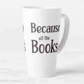 Denn alle Bücher Milchtasse (Rechte Ecke)