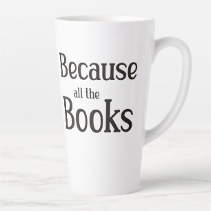 Denn alle Bücher Milchtasse