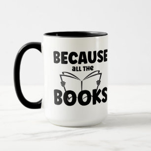 Denn alle Bücher Tasse