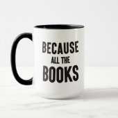 Denn alle Bücher Tasse (Links)