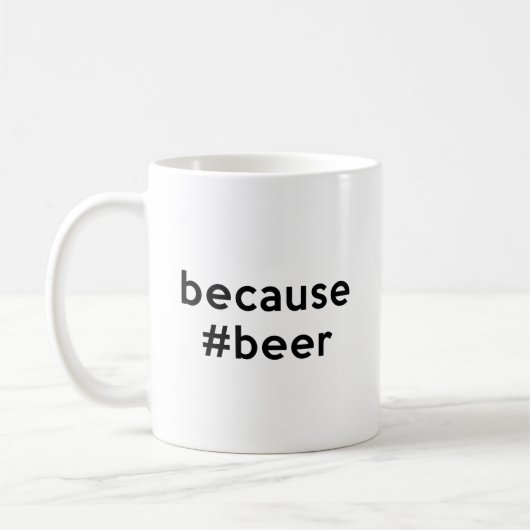 Denn Bier Kaffeetasse (Links)
