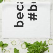 Denn Bier Küchentuch (Gefaltet)