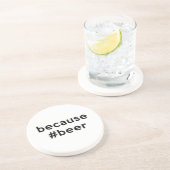 Denn Bier Untersetzer (Seite)