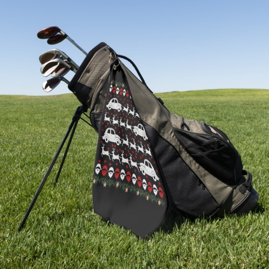 Denn Christmas Golfhandtuch (Gras)
