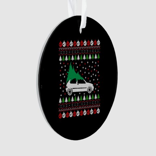 Denn Christmas Ornament (Vorderseite)