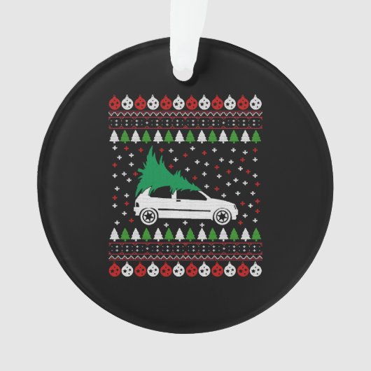 Denn Christmas Ornament (Vorderseite)