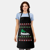 Denn Christmas Schürze (Getragen)