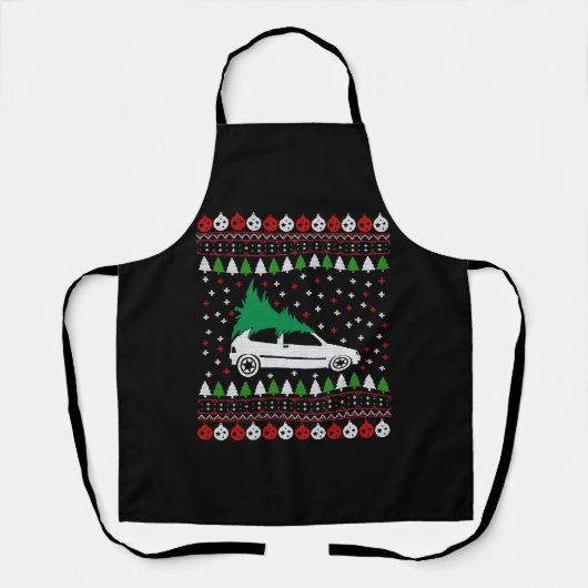Denn Christmas Schürze (Vorderseite)