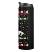 Denn Christmas Thermosbecher (Nach rechts gedreht)