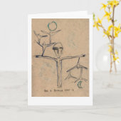 Denn das ist - Buddha unterrichtet Karte (Gelbe Blume)