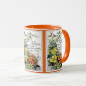 Denn du wirst mit Freude ausgehen Tasse (VorderseiteRechts)