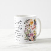 Denn er kümmert sich um dich kaffeetasse (VorderseiteRechts)