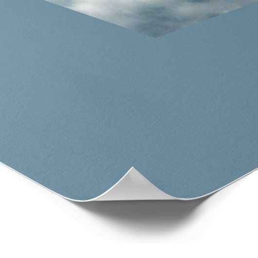 Denn er wird seine Engel in Bezug auf dich beherrs Poster (Ecke)