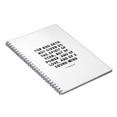 Denn Gott hat uns nicht gegeben | 2 Timothy 1:7 Notizblock (Rechte Seite)