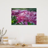 Denn ich bin bei Ihnen Poster (Küche)