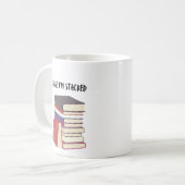 Denn ich bin gestapelt kaffeetasse (Vorderseite Links)