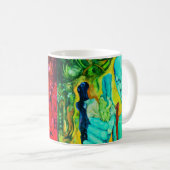 Denn ich bin Künstlerin Tasse groß (VorderseiteRechts)