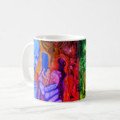 Denn ich bin Künstlerin Tasse groß (Vorderseite Links)
