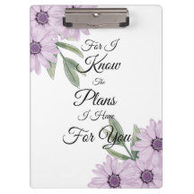 "Denn ich kenne die Pläne, die ich für dich habe"