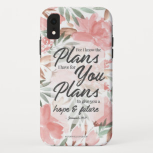 Denn ich kenne die Pläne, die ich für euch habe Je Case-Mate iPhone Hülle