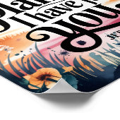 Denn ich kenne die Pläne, die ich für Sie Christli Poster (Ecke)