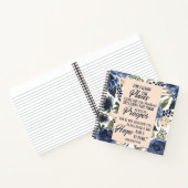 Denn ich kenne die Pläne, die ich für Sie habe Jer Notizblock (Innenseite)