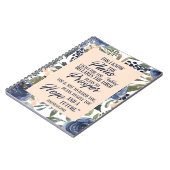 Denn ich kenne die Pläne, die ich für Sie Personal Notizblock (Linke Seite)