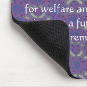 Denn ich kenne die Pläne, die ich habe - Jeremiah Mousepad (Ecke)