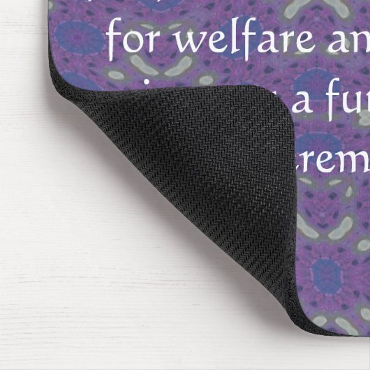 Denn ich kenne die Pläne, die ich habe - Jeremiah Mousepad (Ecke)