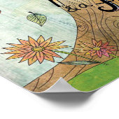 Denn ich kenne die Pläne Hummingbird Poster (Ecke)