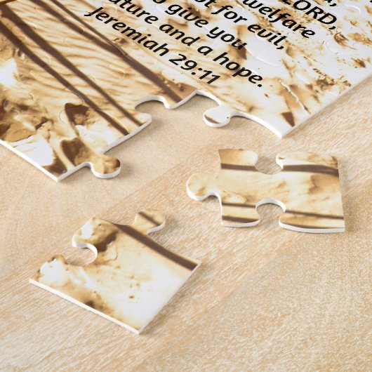 Denn ich weiß, die Pläne habe ich .... Jeremiah 29 Puzzle (Seite)