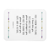 Denn ich weiß, ich habe Pläne für Sie Magnet (Horizontal)