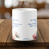 Denn ich weiß/ Jeremiah 29:11 Tasse