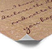 Denn ich weiß ... poster (Ecke)