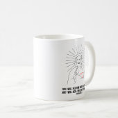 Denn ich werde die Gesundheit wiederherstellen. Ch Kaffeetasse (VorderseiteRechts)